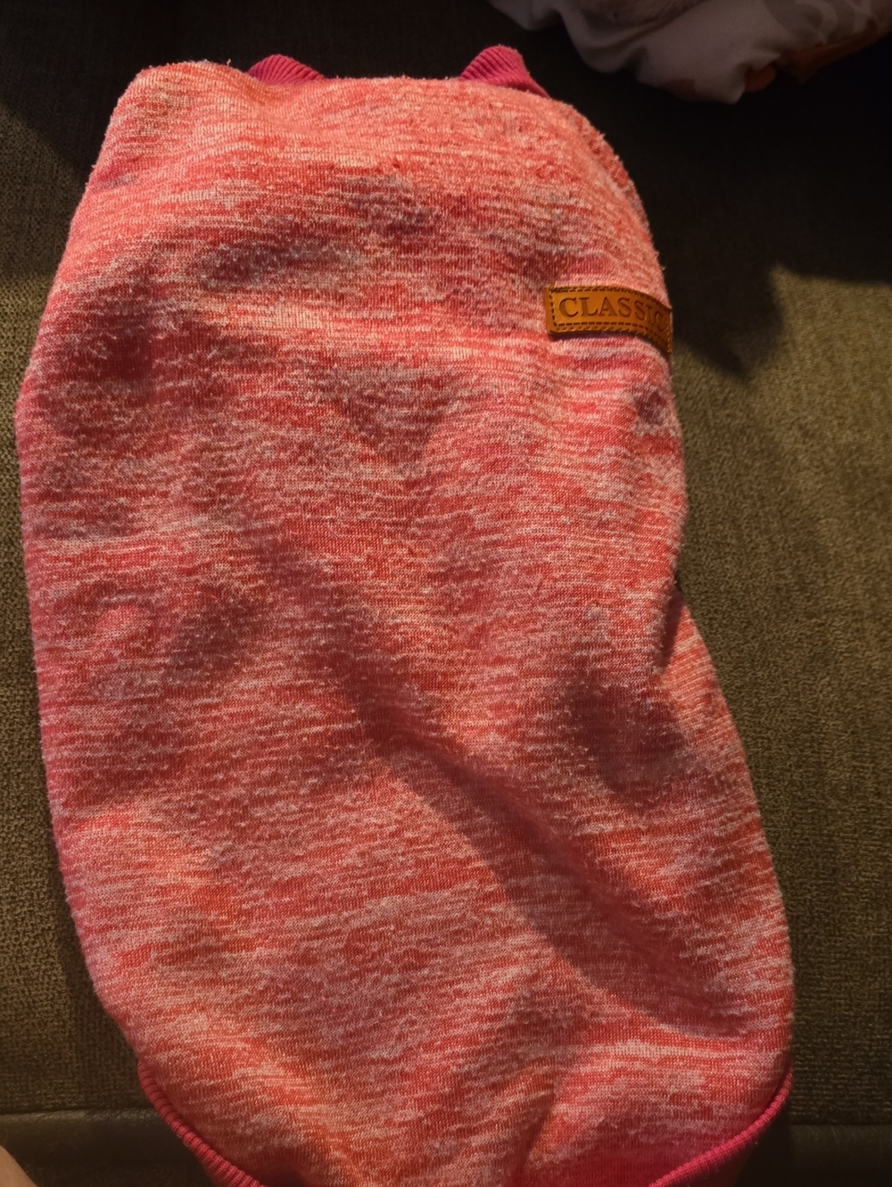 Pink And Purple Heather Dog Sweater – Soft Knit Pet Pullover